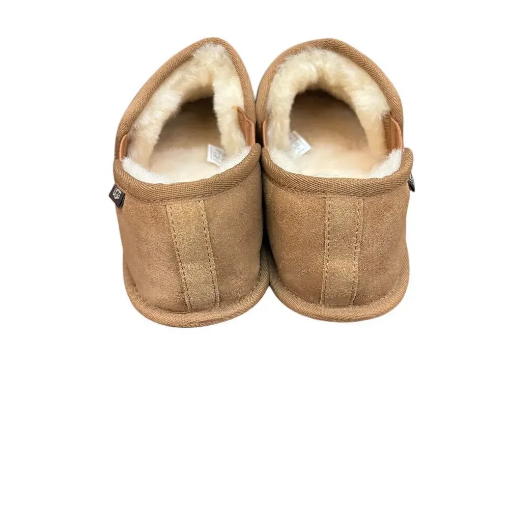 Ugg Australia Leisure Slip On Brown Lined Slippers Shoes Casual Mens Sz 11‎